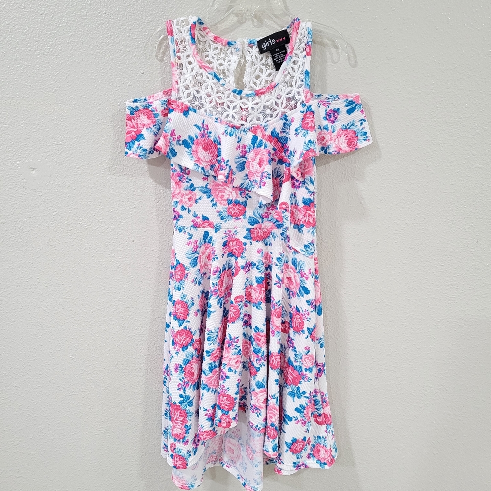 Girls Spring Floral Dress size 6x